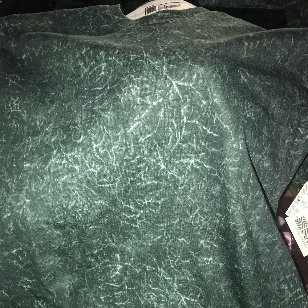 Acid wash look lularoe xs Patrick tee